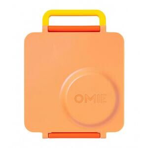 NEW OMIELIFE kids' lunch box in poppy orange